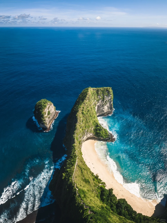 Some aerial photography of Indonesia，Paradise for drones