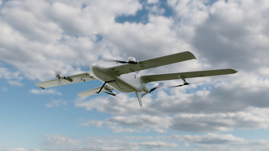 What are the advantages of fixed-wing UAV?