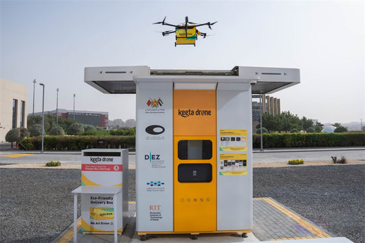 Chinese drone delivery flies into Dubai